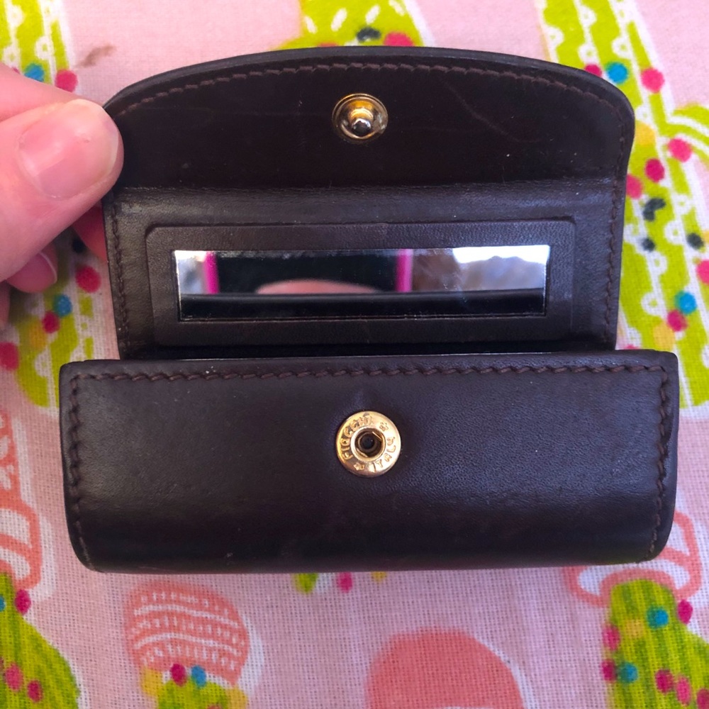 Vintage coach lipstick case